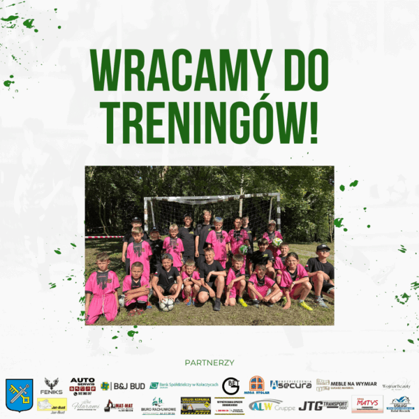 Drużyny młodzieżowe wracają do treningów!